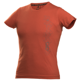 T-shirt Xplorer con stampa catena X-Cut, donna Husqvarna