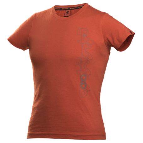 T-shirt Xplorer con stampa catena X-Cut, donna Husqvarna