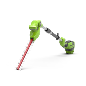Tagliasiepi ad asta Greenworks (a batteria 40V)