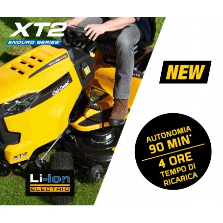 Trattorino Cub Cadet XT2 (elettrico)